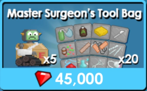 Master Surgeon Tool Bag